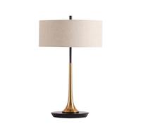 LYOUAE Nordic Creativity Fabric Table Lamp Minimalist Bedside Reading Lamp