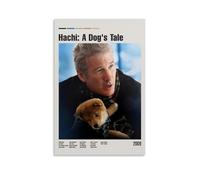 LYOZYMX Hachi A Dog's Tale Premium Movie And Great TV Series Canvas Poster Wall Art Decorative Painting Bedroom Painting Posters 16x24inch(40x60cm) Unframe-style