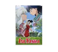 LYOZYMX InuYasha Classic Anime Popular Anime Canvas Poster Wall Art Decorative Painting Bedroom Painting Posters 24x36inch(60x90cm) Unframe-style