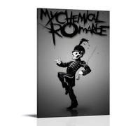LYOZYMX My Chemical Romance Famous Bands And Popular Singers' Album Covers Canvas Poster Wall Art Decorative Painting Bedroom Painting Posters 12x18inch(30x45cm) Frame-style