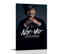LYOZYMX Ne-Yo Famous Bands And Popular Singers' Album Covers Canvas Poster Wall Art Decorative Painting Bedroom Painting Posters 16x24inch(40x60cm) Frame-style