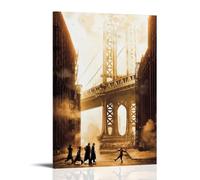 LYOZYMX Once Upon A Time in America Premium Movie And Great TV Series Canvas Poster Wall Art Decorative Painting Bedroom Painting Posters 16x24inch(40x60cm) Frame-style
