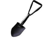LYP-DEINEOMGS Carbon Steel Garden Shovel Snow Shovel With Long Handle Ideal As Digging Spade Scraper Garden Scraper Tool For Effective Gardening And Snow Removal Tasks(Large Black)