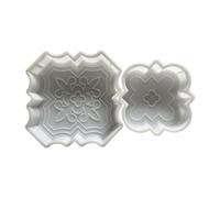 LYP-DEINEOMGS Paving Moulds Concrete Stamps Create Stunning Paving Slabs Garden Path Maker Driveway Forams DIY Landscaping Project Tool