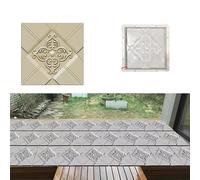 LYP-DEINEOMGS Paving Moulds Concrete Stamps Create Stunning Paving Slabs Garden Path Maker Driveway Forams DIY Landscaping Project Tool(Type D)