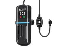 LYPHARD AQUARIUMS Electronic Aquarium Heater, 100W Small Fish Tank Heater, Adjustable Submersible Heater PID Temperature Control with LED Digital, Water Dry Automatic Shut Off for Fresh Seawater