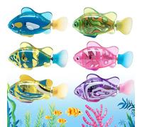 LYPPUL Robo Fish 6 Pieces Robo Fish Cat Toy