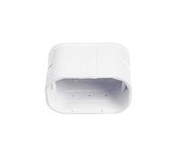 LyPrem PVC Line Cover Kit Parts Accessories for Ductless Mini Split (4" Coupling,White)