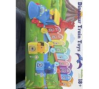 Lypsochaat Learning Toy for Toddlers 1 2 3 Years Old, Counting, Matching & Sorting Learning Dinosaur Train Toys