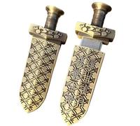 Lyqqine Metal USB Drive Weapon Shape Ancient Chinese Bronze Fish Intestines Sword USB Drive Dragon Shape 128GB (Bronze Sword 128GB)