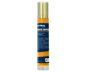LYRA 12 x Dry Giant Leads Refill Plastic Containers 5mm x 2mm x 150mm 2B