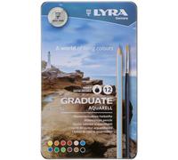 Lyra Graduate Aquarell Pencil Tin (13pc)
