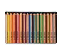 LYRA Graduate Colouring Pencils, Hexagonal, 3.8mm lead, 38 Assorted Colours, Ideal for Student Artists & Hobbyists