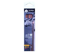 Lyra 1171061 Graduate Graphite Box Artistic Drawing Pencils 6 Piece