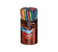 LYRA Graduate Synthetic Fine Tip Fineliner, 12 Assorted Colours, 50 Pieces, For Students and Schools