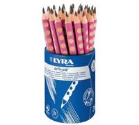 Lyra Groove Jumbo Colouring Pencils in Cardboard Case K05 5 Lacquered 3811050