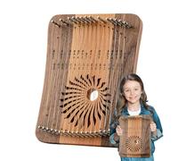 Lyra Harp Instrument - Professional Harp Instrument 31 Strings - Reusable Chromatic Scale Harp, Portable Lyra Harp for Professionals, Beginners