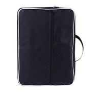 Lyra Harp Storage Bag, Portable Lyre Harp Storage Bag Zipper Case For 10/16/19 Harps Multicolor(Color 3)