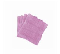 Lyra Linens - 100% Egyptian Cotton Face Flannel Washcloths - Pack of 2 OR 4 500 Gsm Facecloths, 30cm x 30cm Square, Quick Dry And Absorbent Makeup remover Cloths, Gym Towels (4, Dusky Pink)