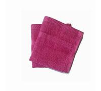 Lyra Linens - 100% Egyptian Cotton Face Flannel Washcloths - Pack of 2 OR 4 500 Gsm Facecloths, 30cm x 30cm Square, Quick Dry And Absorbent Makeup remover Cloths, Gym Towels (2, Burgundy)