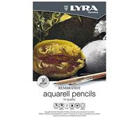 LYRA Rembrandt Aquarell, Fine Art Watercolour Pencil Set, 12 Assorted Colours, For Professionals & Students