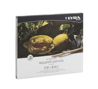 24 x Lyra Rembrant Aquarell Artist Water-Soluble Colouring Pencils In Gift Tin