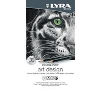 LYRA Rembrandt Art Design, Fine Art Graphite Sketching Set, 12 Assorted Pencils, For Professionals & Students