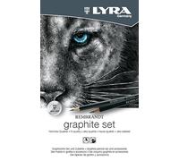 Lyra Graphite Sketching Set Rembrandt Art Specials 9 Assorted Pencils & Accessories