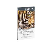 Lyra Coloured Pencil Set – Rembrandt Polycolor, Fine Art, 12 Colours, Professionals & Students