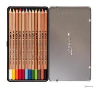 Lyra Rembrandt Polycolor Coloured Pencil Set Metal Box 12 Pack Drawing