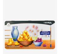 LYRA Rembrandt Polycolor, Fine Art Coloured Pencil Set, 72 Assorted Colours, For Professionals & Students