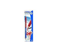 LYRA Set 12 Packs Pencil Two-color Rossoblu Mediaduo Medium L2640101