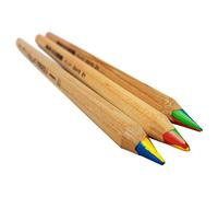 Lyra Super Ferby 4-colours chunky triangular grip learners pencil x 1 single