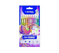LYRA Super Ferby Metallic Pencils, Cardboard Box, Pack of 12