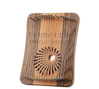 Lyre 17 31 Strings Fingerplay 31Harp Portable Harp Piano Musical Keyboard Instrument for Adult/Beginners(31 string walnut)