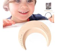 Lyre Craft Kit - DIY Wooden Harp Building Set, Portable Beginner Instrument Pack | Interactive String Tools For Children Music Lovers Learners Creative Hobby Gift Studio Projects Joyful Creator