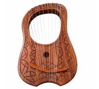 Lyre Harp 10 Metal Strings Rosewood/Lyra Harp Rosewood 10 Strings Free Case