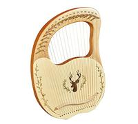 Lyre Harp 16/19 /24 Strings Lyre Piano Wooden Mahogany Musical Instrument 16-string Lyre Lyre ?Harp for Beginners