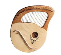 Lyre Harp 16/19 /24 Strings Lyre Piano Wooden Mahogany Musical Instrument 16-string Lyre Lyre ?Harp for Beginners