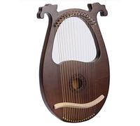 Lyre Harp, 16 String Mahogany Body String Instrument Body Instrument With Tuning Wrench And Spare Strings