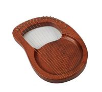 Lyre Harp 16 String Solid Mahogany Lyre Harp With Tuning Wrench Music Instrument