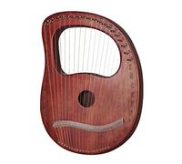 Lyre Harp 16 Strings Professional Wooden Folk Instrument for Musicians and Beginners - Ideal for Traditional and Folk Music