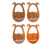 Lyre Harp, By Antiquity Elegant Mahogany Lyre Harp Fitted With A Practical String Adjustment Tool(16 StringA)