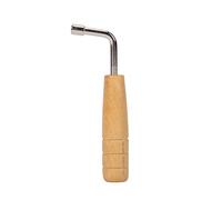 Lyre Harp Key, 1 Piece Musical Instrument Adjustment Wooden Handle Adjustment for Home Piano Professional Hammer