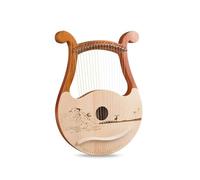 Lyre Harp Lyre Harp Wooden Musical Instrument With Tuning Wrench String(Deer)