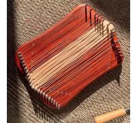 Lyre Harp Portable Lyre Harp 37 Strings Maple Thumb Harp Chromatic Scale Lyre Instrument Luxury Solid Wood Harps Stringed Instruments Gift For Beginners(Wood color)