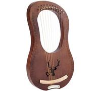 Lyre Harp Small Harp Portable 7-Tone 10-Tone Harp Harp Beginner Violin Traditional Instrument Stringed Musical Instruments (Color : D) (Color : #4) (#3)