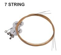 Lyre Harp String Set Replacement for 7/10/16/19/21/24-String Lyres, Metal Ball End Strings for Classical Sound, Bright Tone Music Instrument Accessories