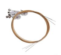 Lyre Harp Strings, 7/10/16/19/21/24 Strings Replacement Metal String Set For Lyre Harp Musical Instrument Accessories(7 String)