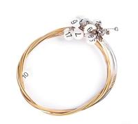 Lyre Harp Strings 7 10 16 19 21 String Set Replacement, Laya Qin Strings Accessories for Lyre Harp Instrument Spare Parts(21 String)